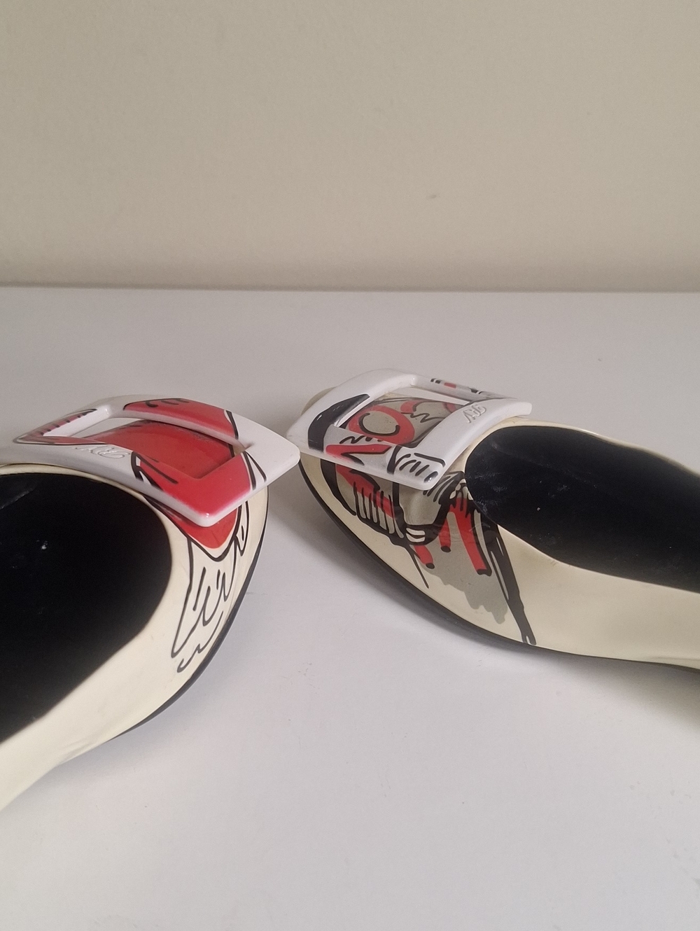 ROGER VIVIER 'Gommette Love Tattoo' Ballet Flats - Women's Size EU 35 - Picture 8 of 16